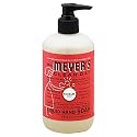 Mrs. Meyers Clean Day Liquid Hand Soap Hard 12.5 Oz Rhubarb Scent Pump Dispenser Beauty & Personal Care Mrs. MEYER'S