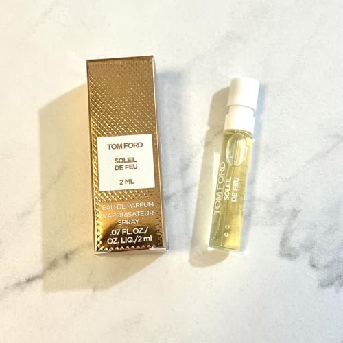 Tom Ford Soleil De Feu EAU DE PARFUM Deluxe Mini 0.07 oz / 2ml Sample Vial Beauty & Personal Care Tom Ford