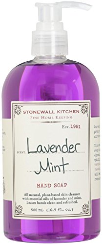 Stonewall Kitchen Lavender Mint Fine Home Keeping Hand Soap, 16.9 Ounces Beauty & Personal Care Stonewall Kitchen
