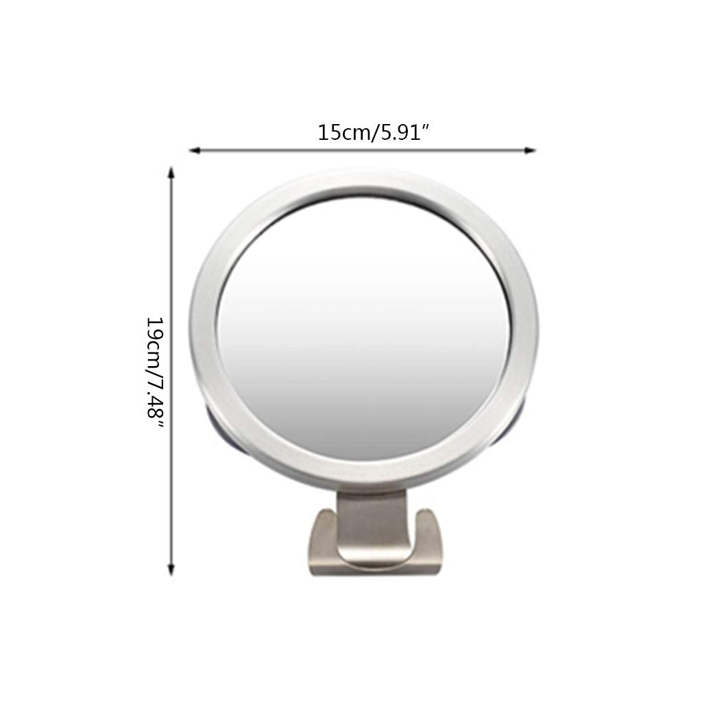 kobeIeen Stainless Steel Fog Shower Shaving Makeup Bathroom Supplies Beauty and Personal Care kobeIeen