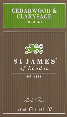 St James of London Cedarwood & Clarysage Cologne, 1.69 Fl Oz Beauty & Personal Care St James of London