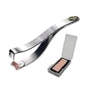 Prima Shogyo Partial Eyelash Curler for Corner Lash - Mini Japanese Eyelash Curler for Inner & Outer Lashes - Includes 6 Extra Rubber Pads - Made Beauty & Personal Care Prima shogyo
