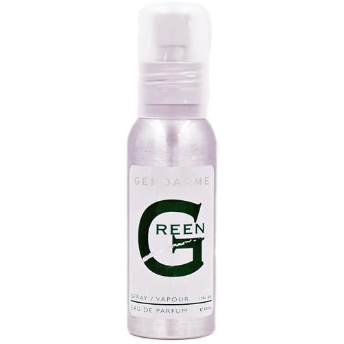 Gendarme Green Eau De Parfum Spray for Men and Women with Tart Lemon, Basil and Cucumber Fragrance Notes (1.7 oz.) Beauty & Personal Care Gendarme