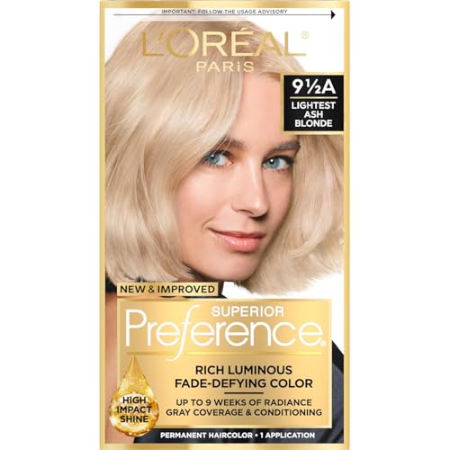 L'Oreal Superior Preference - 9-1/2A Lightest Ash Blonde (Cooler) 1 Each (Pack of 2)