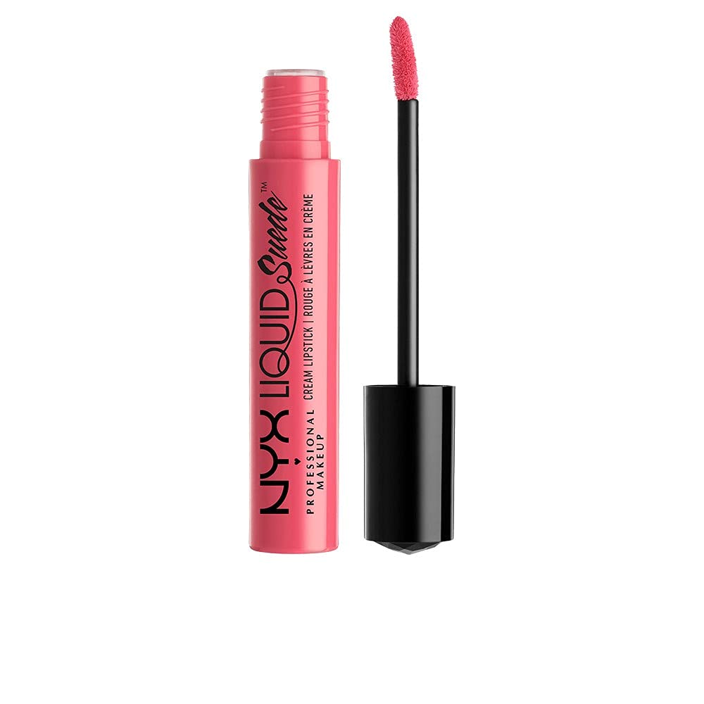 NYX PROFESSIONAL MAKEUP Liquid Suede Cream Lipstick - Tea Cookies (Muted Tea Rose Pink) Beauty & Personal Care NYX PROFESSIONAL MAKEUP