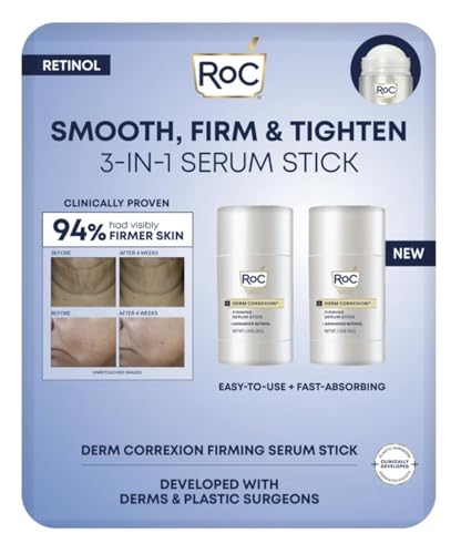 RoC Derm Correxion Firming Serum Stick, 1 oz, 2-pack (Total 2 oz) Beauty & Personal Care RoC