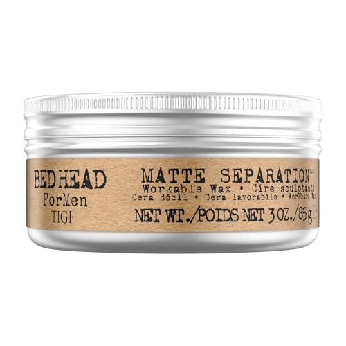 TIGI Bed Head for Men Matte Separation Workable Wax, 3 Ounce Beauty & Personal Care TIGI