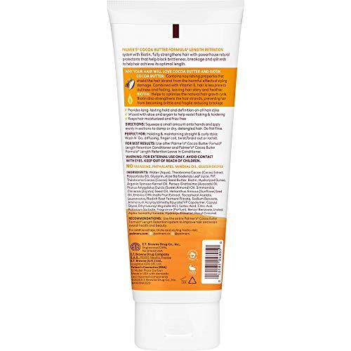 Palmer's Cocoa Butter & Biotin Length Retention Defining Hair Gel, 7 Ounce Beauty & Personal Care Palmer's