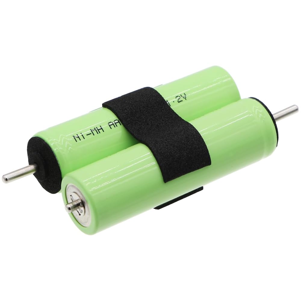 MPF Products 2000mAh WES7038L2506, WES7038L2507 1.2V Ni-MH Battery Replacement for Select Panasonic ER Series, ES Series Electric Shavers (Compatible Beauty and Personal Care MPF Products