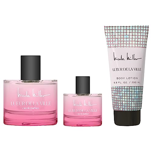 Lueur De La Ville Eau de Parfum 3 Piece Gift Set, by Nicole Miller Beauty & Personal Care Nicole Miller New York