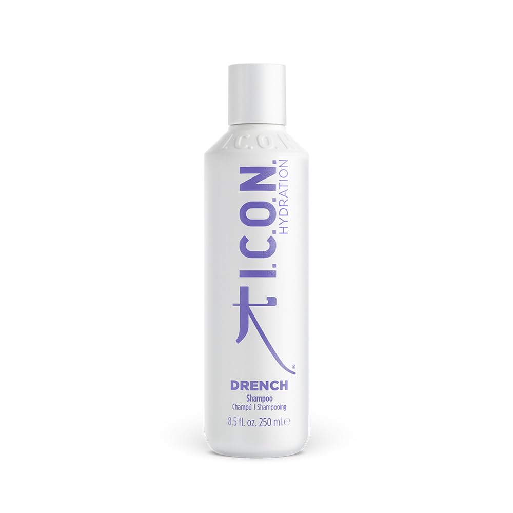 I.C.O.N. Drench Highly Moisturizing Shampoo with Anti-Aging Ingredients that Protect and Nourish Hair, Shampoo for Dry Hair, 8.5 Ounces Beauty & Personal Care I.C.O.N.
