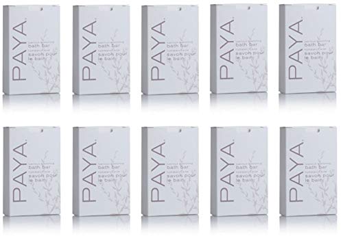 PAYA ORGANICS Bath Bar Soaps, 1.26 Ounce - Set of 10 Beauty & Personal Care PAYA