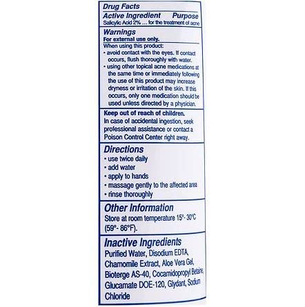 ZAPZYT Acne Wash Treatment For Face & Body - 6.25 oz Beauty & Personal Care Zapzyt