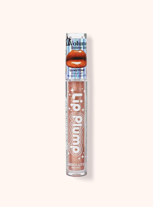 Absolute New York Lip Plump Jewel Glimmer Gloss, 0.085-Fluid Ounce, Sunstone Beauty & Personal Care Absolute New York