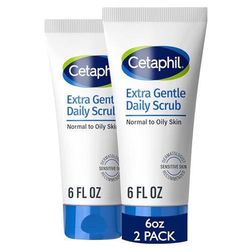 Cetaphil Exfoliating Face Wash, Extra Gentle Daily Face Scrub, Gently Exfoliates & Cleanses, For All Skin Types, Non-Irritating & Hypoallergenic Beauty and Personal Care Cetaphil Default Title