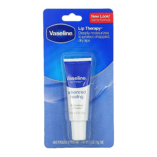 Vaseline Lip Therapy Advanced Formula 0.35 oz (Pack of 5) Beauty and Personal Care Vaseline