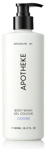 Fuzzion Apothekae Canvas Plant Based Bath Gel Body Wash - 16.2 Fluid Ounces Beauty & Personal Care Fuzzion