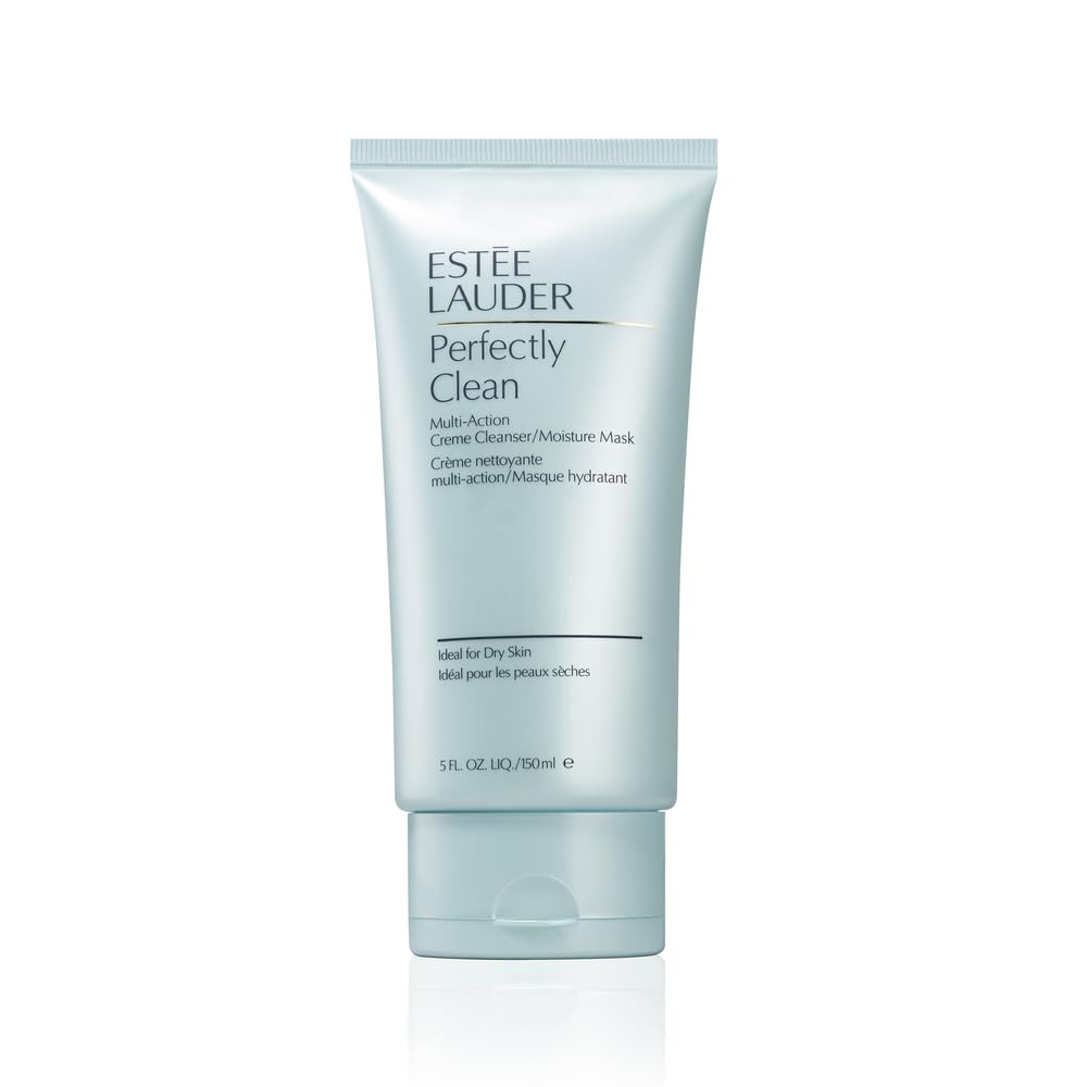 Estée Lauder Perfectly Clean Multi-Action Cream Face Wash Cleanser/Moisture Mask | Ideal for Dry Skin, 5 Ounce Beauty & Personal Care Estée Lauder