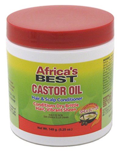 Africa's Best Castor Oil Hair Scalp Conditioner, 5.25 Ounce (1-7502-07-1200) Beauty & Personal Care Africa's Best