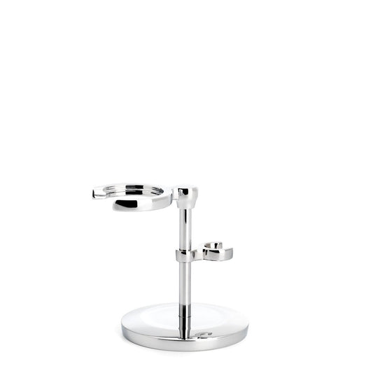 MÜHLE Chrome Stand for Traditional & Classic Series Safety Razors & Shaving Brushes - Shave Accessory - Modern Design Beauty and Personal Care MÜHLE