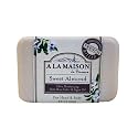 A La Maison Solid Bar Soap, Sweet Almond, 8.8 Ounce (Pack of 2) Beauty & Personal Care A LA MAISON