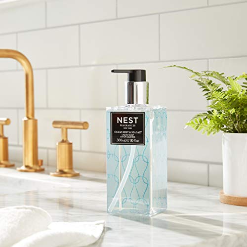 NEST Fragrances Scented Liquid Hand Soap- Ocean Mist & Sea Salt , 10 fl oz Beauty & Personal Care NEST Fragrances