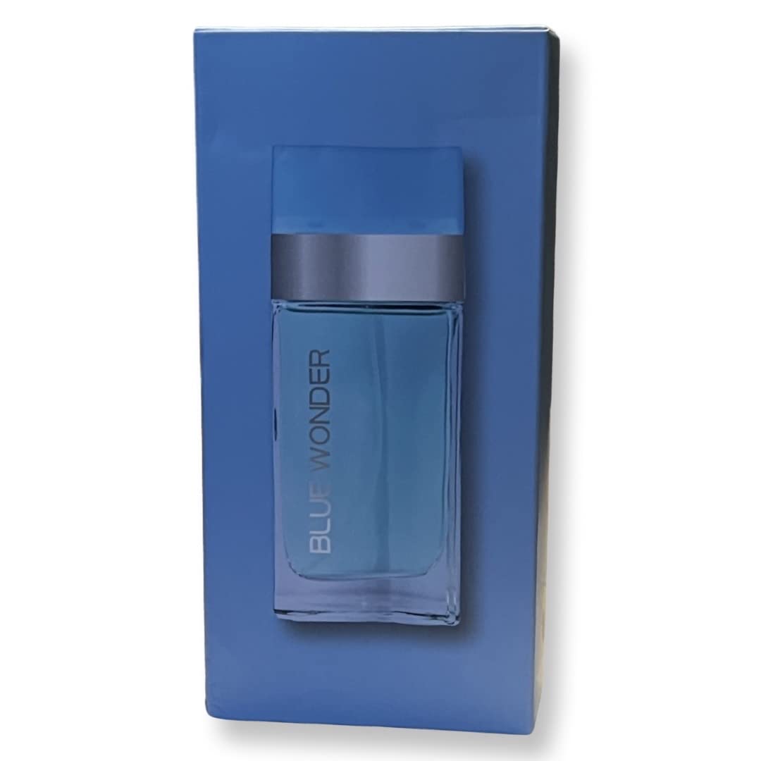 United Scents BLUE WONDER For Women Eau de Parfum - Top Notes of Sicilian Lemon, Cedar, and Bluebell - 3.4 Fl Oz Beauty & Personal Care United Scents