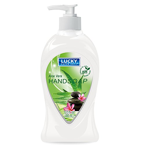 Lucky Super Soft Liquid Hand Soap, Aloe Vera, 13.5 Fluid Ounce Beauty & Personal Care Lucky Super Soft