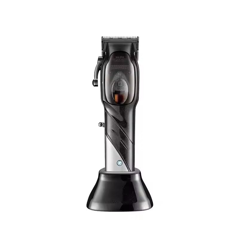 QDKVTNDJZ Professional Hair Clippers for Men, Rechargeable Cordless Barber for Cutting, Carbon Steel Blade Trimmers for Barbers, 9000RPM, 4 Guide Beauty and Personal Care QDKVTNDJZ