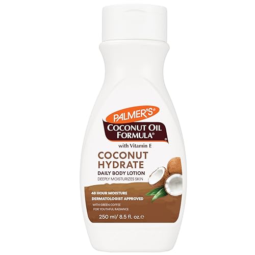 Palmer's Coconut Oil Formula Body Lotion for Dry Skin, Hand & Body Moisturizer with Green Coffee Extract & Vitamin E, Flip Cap Bottle, 8.5 Fl Oz (Pack Beauty & Personal Care Palmer's