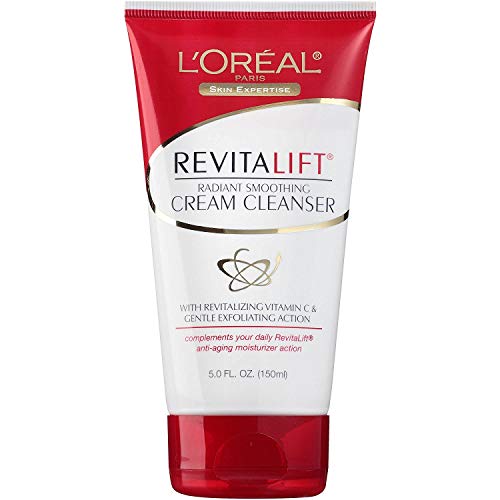 L'Oreal Dermo-Expertise RevitaLift Radiant Smoothing Cream Cleanser 5 oz ( Pack of 4) Beauty & Personal Care L'Oreal Paris