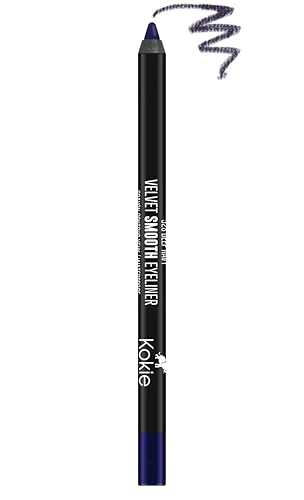 Kokie Cosmetics Waterproof Velvet Smooth Eyeliner Pencil, Deep Navy, 0.042 Ounce Beauty & Personal Care Kokie