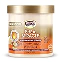 African Pride Shea Butter Miracle Bouncy Curls Pudding 15 Ounce Jar (443ml) (2 Pack) Beauty & Personal Care African Pride