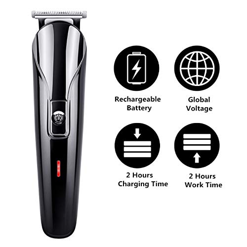 P9IDEDFH Professional Men Electric Hair Clipper 6 in 1 Multifunctional Hair Cutter Machine Rechargeable Hair Trimmer for Beard Nose Ears Beauty and Personal Care P9IDEDFH