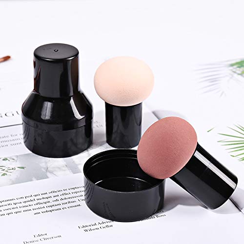 5 Pcs Beauty Flawless Makeup Foundation Puff Mushroom head Sponge Dry Wet Dual-use Foundation Makeup Tool Beauty & Personal Care LEEMASING