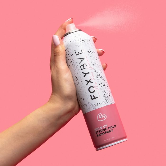 FoxyBae Hair Spray for Women - Volumizing Styling Hairspray - Flexible, Frizz Control, Thickening - Strong Hold - 8 Fl Oz Beauty & Personal Care FoxyBae
