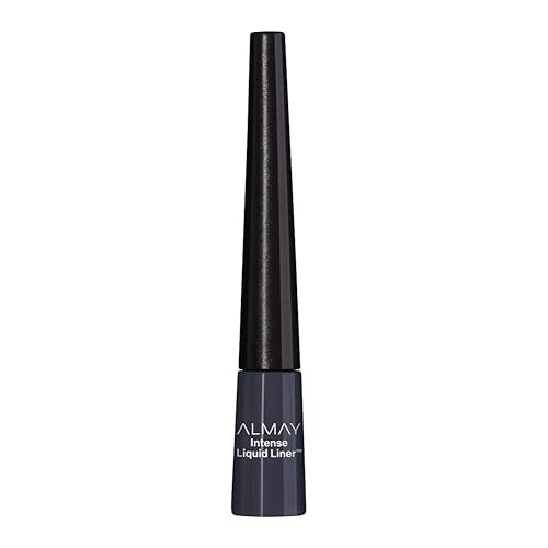 Almay Intense Liquid Eyeliner, Waterproof and Longwearing, Hypoallergenic, Cruelty Free, -Fragrance Free, Ophthalmologist Tested, 223 Black Pearl Beauty & Personal Care Almay