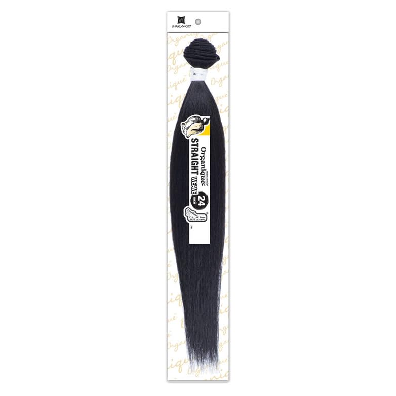 Organique Mastermix STRAIGHT 24" (130) - Shake-N-Go Synthetic Bundle Weave