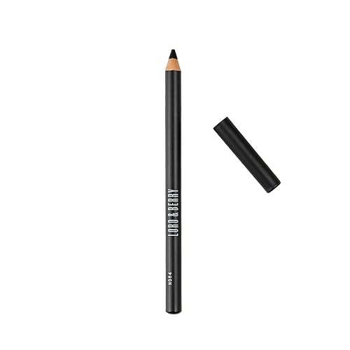 Lord & Berry SILK KAJAL Kohl Eyeliner Pencil, Long Lasting Soft Gel based Eye Liner for Women With Smudgeable Semi-Matte Finish, Ophthalmologically Beauty & Personal Care Lord & Berry