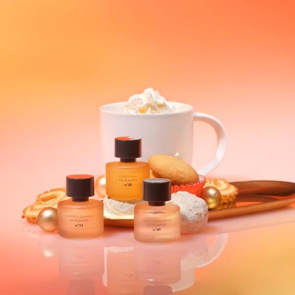 MIX:BAR Mini Perfume Set for Women - Eau de Parfum Splash Dabber Trio 3pc Gift Set (Vanilla Bourbon, Whipped Almond, Honey Milk) - Travel Size Beauty & Personal Care MIX:BAR