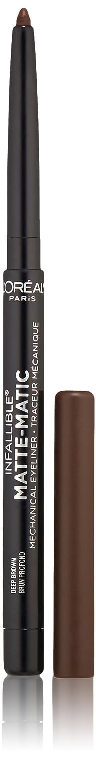 L'Oreal Paris Infallible Matte-Matic Mechanical Eyeliner, Deep Brown, 0.01 oz. Beauty & Personal Care L'Oreal Paris