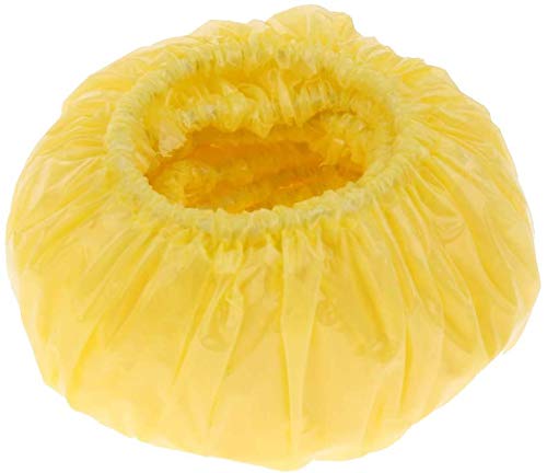100pcs Disposable Ear Covers Kids Baby Boys Girls Disposable Bath Shower Ear Protectors Caps for Hair Dye, Shower, Bathing - Yellow Beauty and Personal Care FRECI