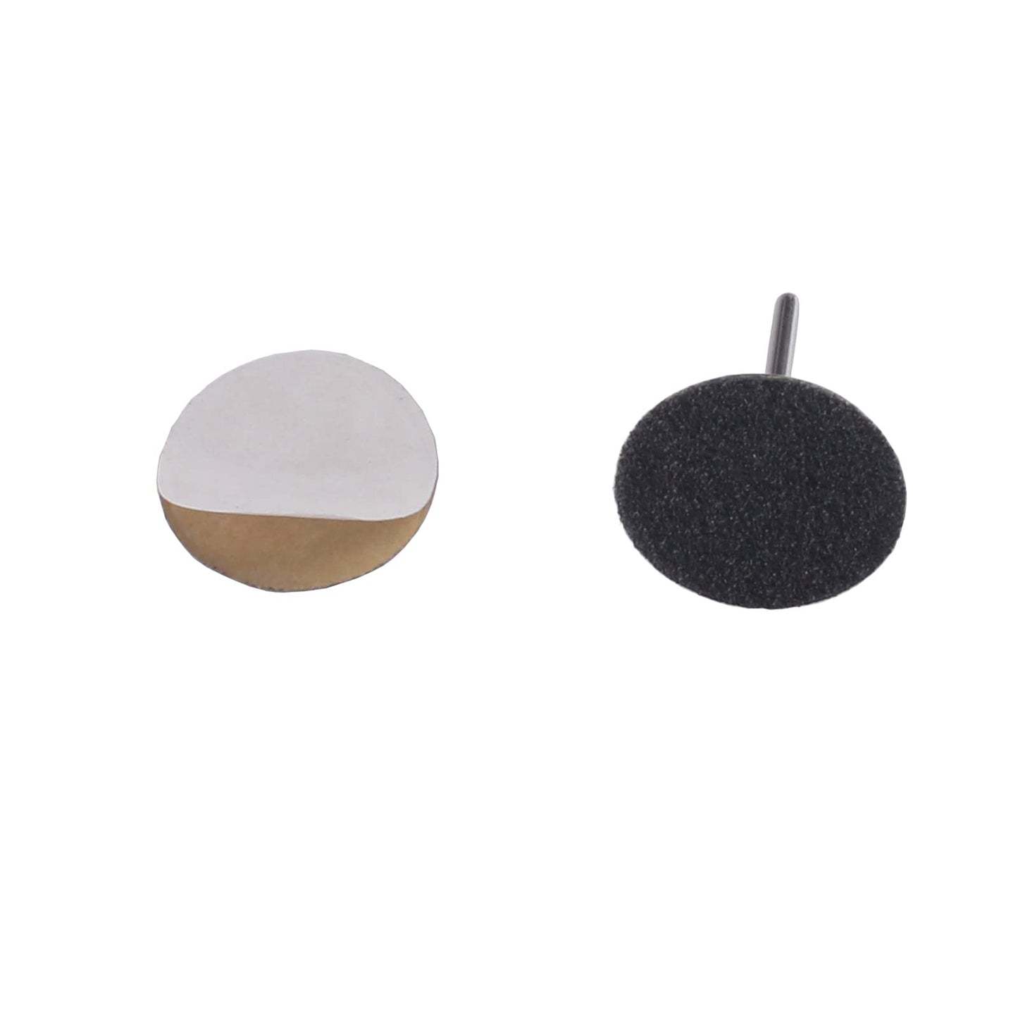 MZCMSL 100pcs Sandpaper Discs and 1pcs Metal Nail Bit,25mm Pedicure Sanding Disc Bit,Electric Foot Files,#80 Grit(Coarse) Beauty & Personal Care MZCMSL