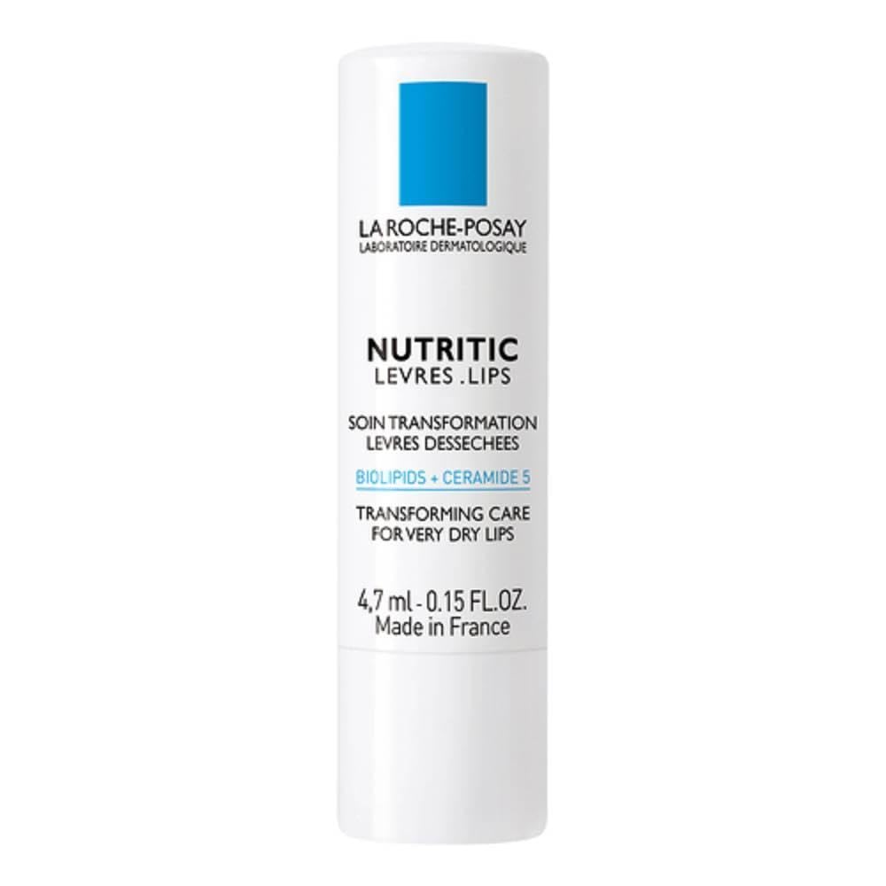 La Roche-Posay Nutritic Lip Balm for Very Dry Lips, Soothes and Repairs Chapped Lips with Shea Butter and Ceramides, 0.15 Fl Oz (Pack of 1) Beauty and Personal Care La Roche-Posay