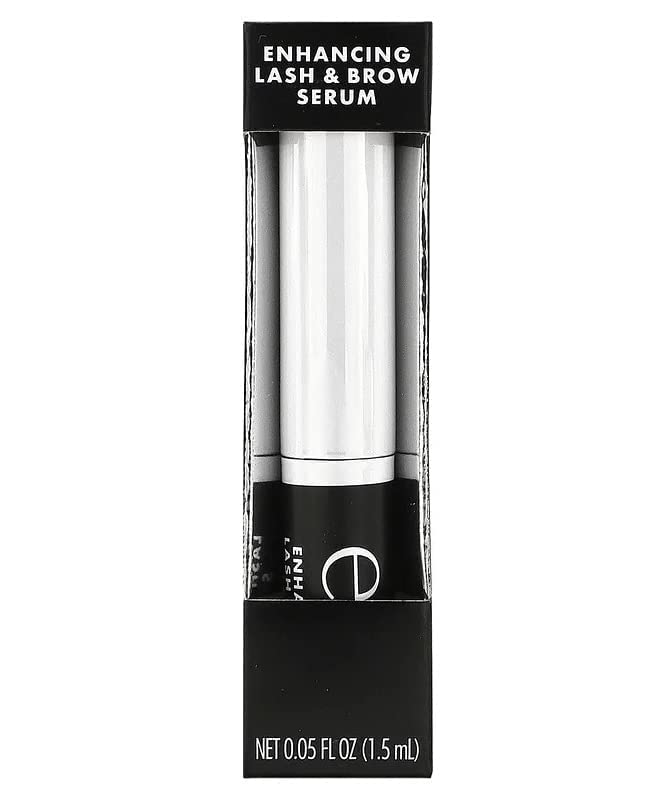 e.l.f. SKIN Enhancing Lash & Brow Serum Mini, Promotes Longer-Looking Lashes & Brows, Nourishing & Conditioning Formula, Clear Beauty & Personal Care e.l.f.