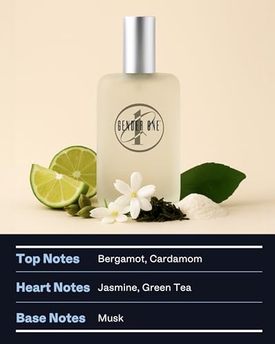 PB ParfumsBelcam Gender One Eau de Toilette | Fresh Citrus & Green Tea with Bergamot, Cardamom, Jasmine & Musk | Unisex Perfume 3.4 oz Beauty & Personal Care PB ParfumsBelcam