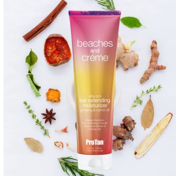 Beaches & Creme Ultra Rich Tan Extending Moisturizer 9.5oz Beauty & Personal Care Pro Tan