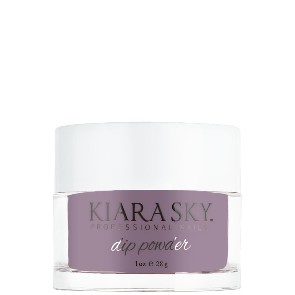 Kiara Sky Professional Nails - Dip Powder - Spellbound (Purple Shimmer) - No Lamp or Monomer Needed