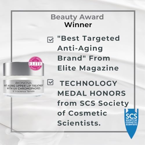 BIONOVA Anti-Aging Upper Lip Treatment with UV Chromophores Beauty and Personal Care BIONOVA