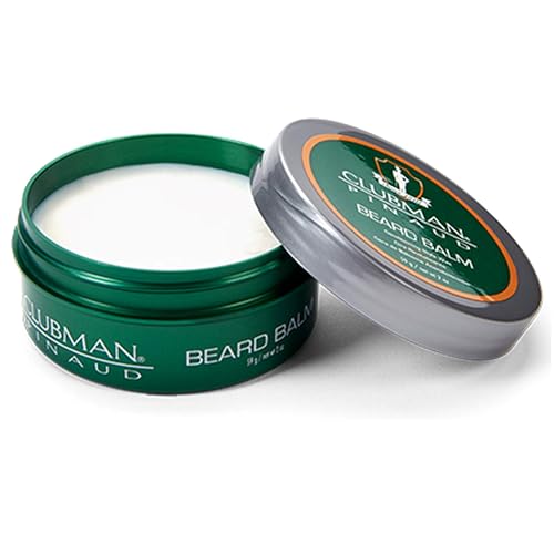 Clubman Pinaud Beard Balm - Nourishing & Conditioning Beard Balm for Men, Strong Hold, 2 oz Beauty & Personal Care Clubman